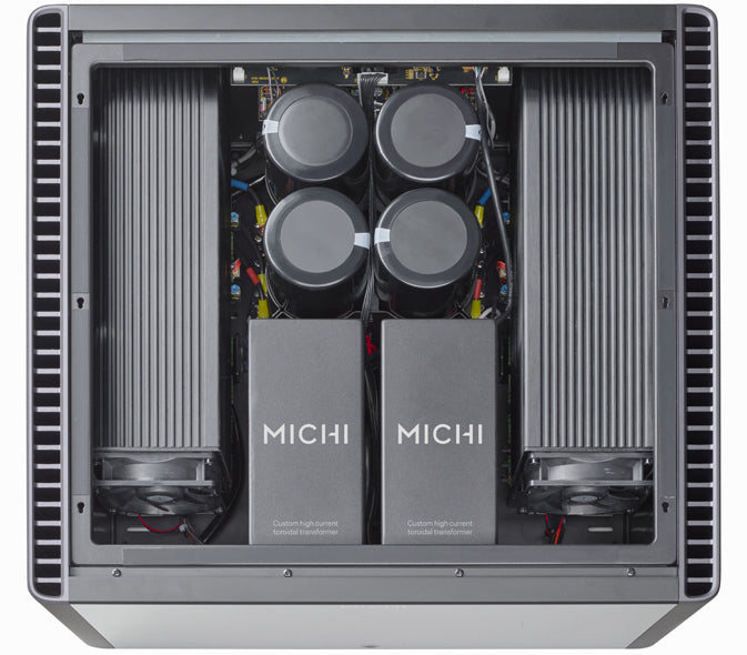 Rotel Michi M8 Monoblock Power Amplifier internal view
