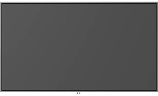 Screen Innovations Zero Edge® Pro Fixed-frame projector screen with ultra-thin frame, Black Diamond® dark gray material