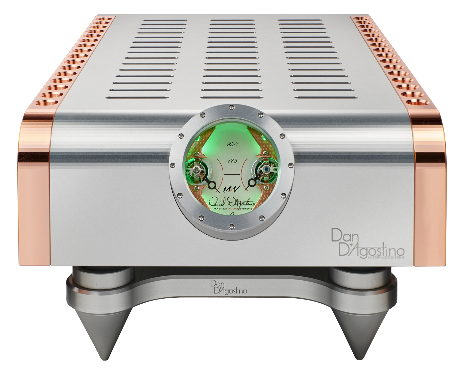 Dan D'Agostino Momentum S250 MxV Stereo Amplifier front view