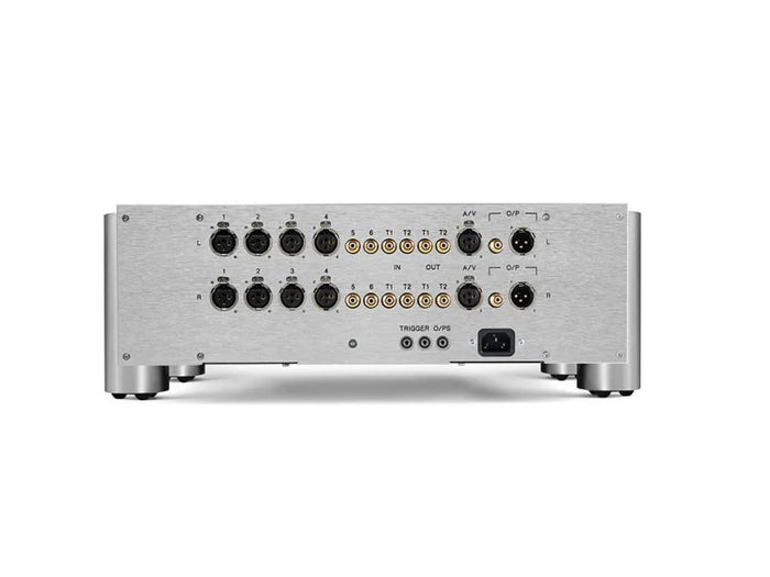 Chord Electronics ULTIMA PRE 2 Preamplifier Silver rear view