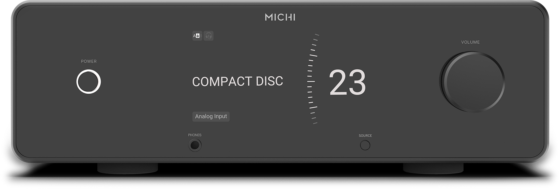 Rotel Michi Prestige X430 Integrated Amplifier front view
