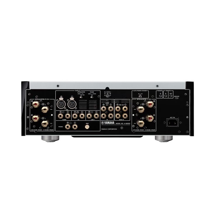 Yamaha A-S2200 Natural Sound Integrated Amplifier pic of rear 