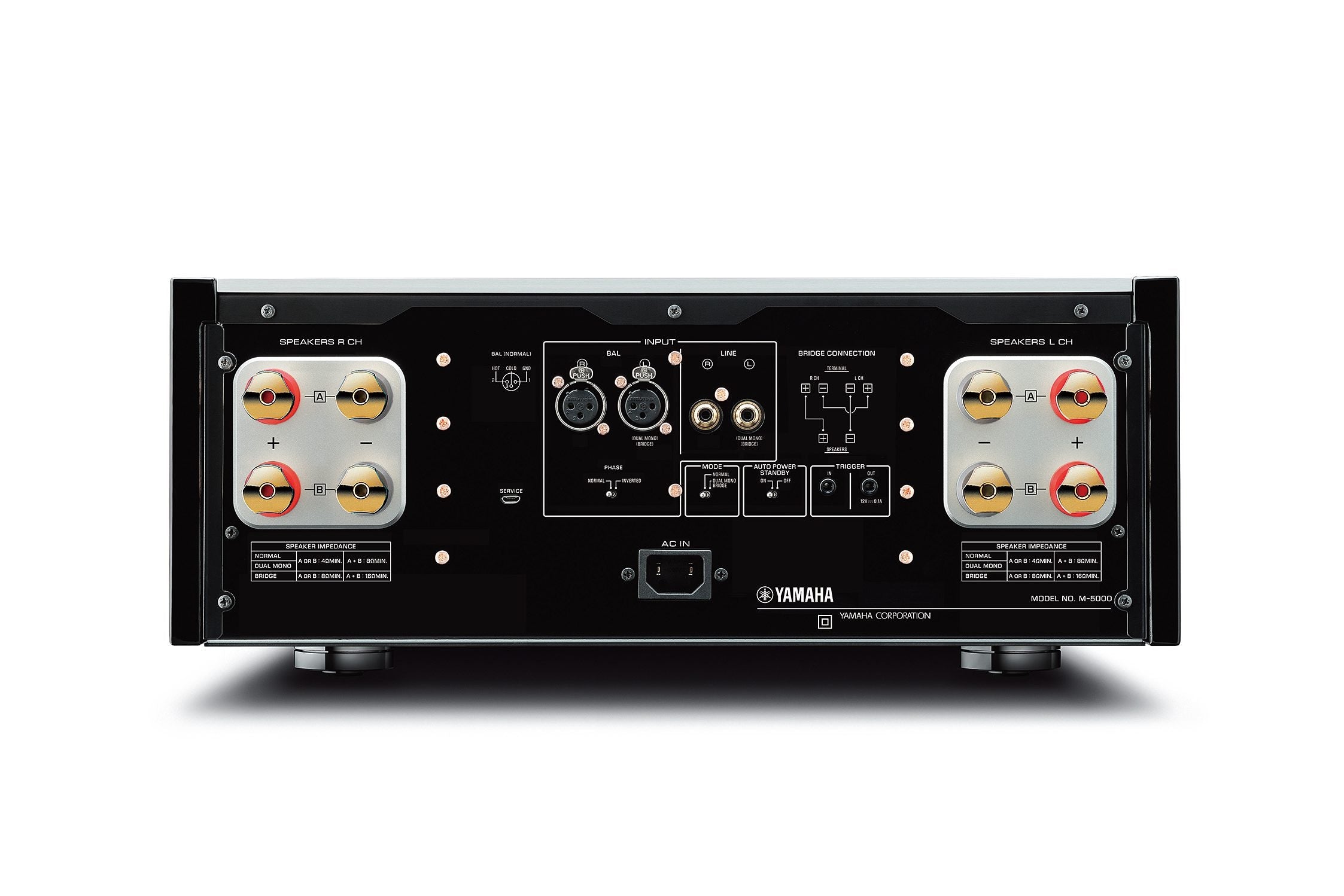 Yamaha M-5000 Stereo Power Amplifier – Audio Solutions