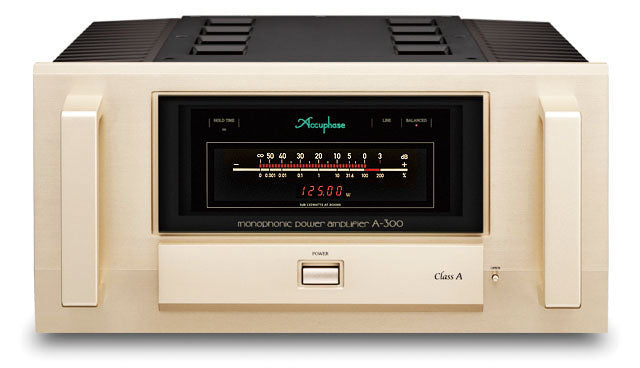 Accuphase A-300 Monophonic Class A Power Amplifier front view