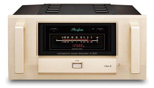 Accuphase A-300 Monophonic Class A Power Amplifier front view
