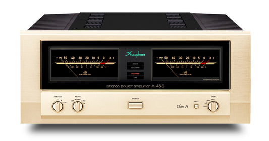 Accuphase A-48S Stereo Class A Stereo Power Amplifier front view