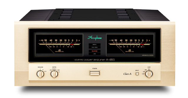 Accuphase P-4600 Class AB Stereo Power Amplifier front view
