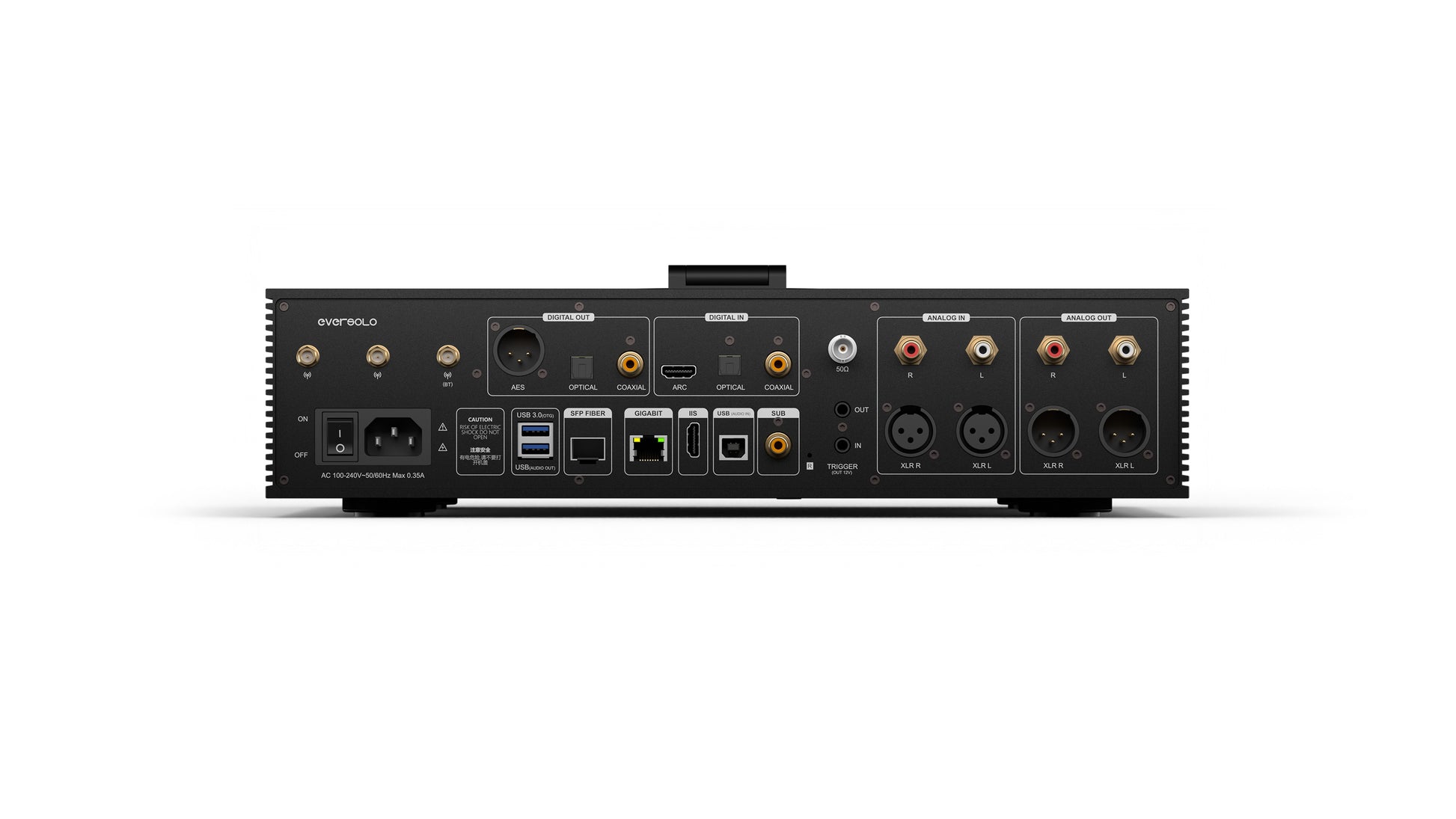 EverSolo DMP-A8 Master Edition Gen 2 rear view
