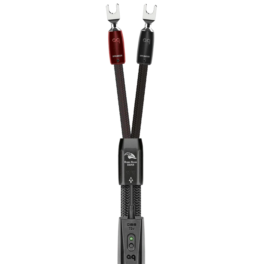 Building on a solid base of tried and true AudioQuest technologies, the design team of Garth Powell and Bill Low specifically focused on addressing one of the most vexing issues plaguing speaker cable design: the mismatch between the amplifier’s source impedance and the speaker’s load impedance. By eliminating the speaker cable’s characteristic impedance (ZERO Technology), current compression and distortion of the signal/current transient are significantly reduced. The result is dynamic contrast, transient 