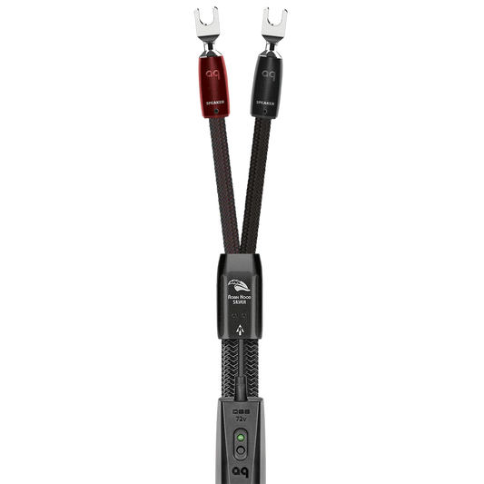 Building on a solid base of tried and true AudioQuest technologies, the design team of Garth Powell and Bill Low specifically focused on addressing one of the most vexing issues plaguing speaker cable design: the mismatch between the amplifier’s source impedance and the speaker’s load impedance. By eliminating the speaker cable’s characteristic impedance (ZERO Technology), current compression and distortion of the signal/current transient are significantly reduced. The result is dynamic contrast, transient 