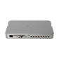 Silent Angel Bonn NX 8-Port Network Switch silver rear view