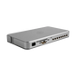 Silent Angel Bonn NX 8-Port Network Switch silver angled rear view