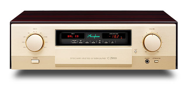 Accuphase C-2900 Precision Stereo Preamplifier front view