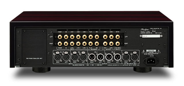 Accuphase C-2900 Precision Stereo Preamplifier rear view