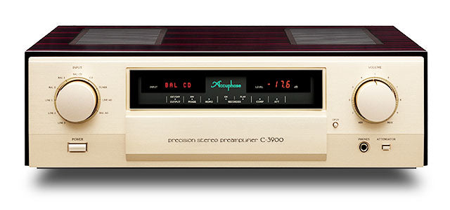 Accuphase C-3900 Precision Stereo Preamplifier front view