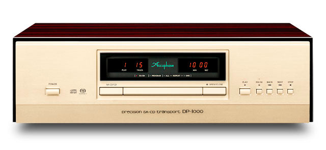Accuphase DP-1000 Precision SACD CD Transport front view