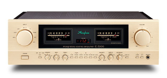 Accuphase E-3000 Stereo Class AB Integrated Amplifier front view