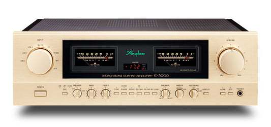 Accuphase E-3000 Stereo Class AB Integrated Amplifier front view