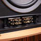 JBL Summit K2 3-Way 15 Inch Reference Floorstanding Speaker Ebony High Gloss- binding post close-up