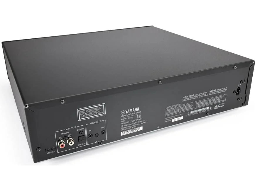 Yamaha CD-C603 rear view
