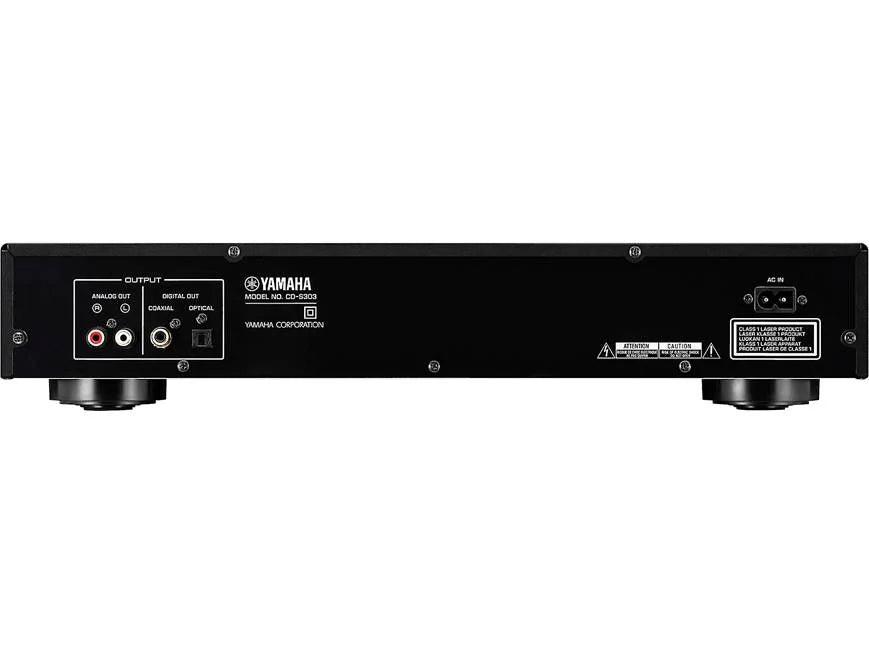 Yamaha CD-S303 rear view
