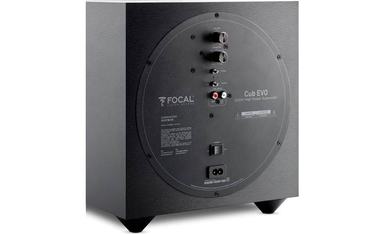 Focal Cub Evo Compact powered subwoofer- connections