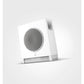 Focal Sub Air Shallow, wall-mountable wireless subwoofer -white tilted view