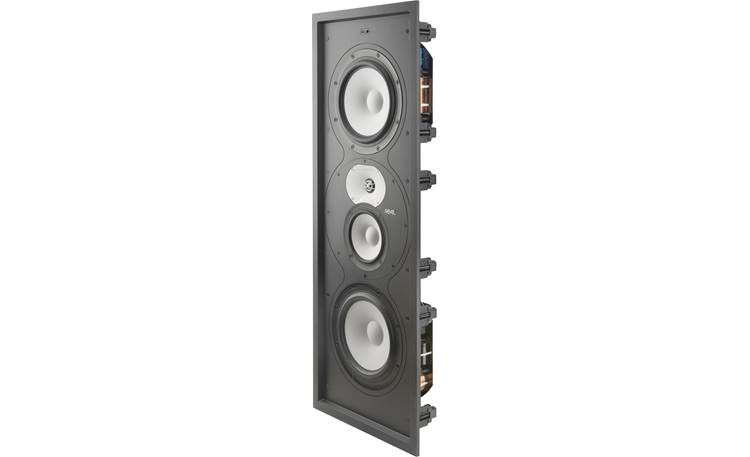 Revel W228Be 3-way in-wall speaker angled front view