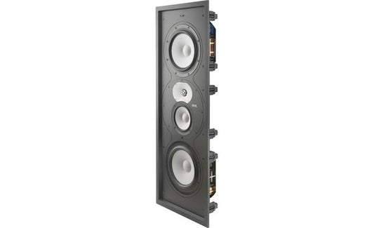 Revel W228Be 3-way in-wall speaker angled front view