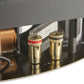 Revel W228Be 3-way in-wall speaker binding post detail