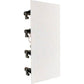Revel W553L In-wall multi-purpose home theater speaker angled front view with grille