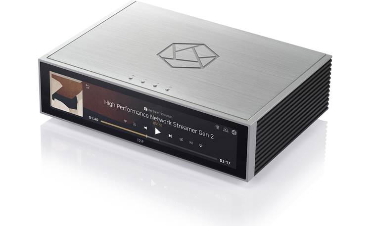 HiFi Rose RS151 Network Streamer alternate Front view-Silver