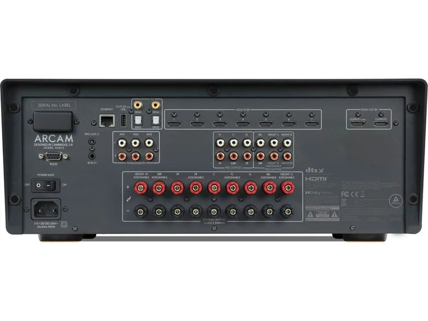 ARCAM AVA15 rear view