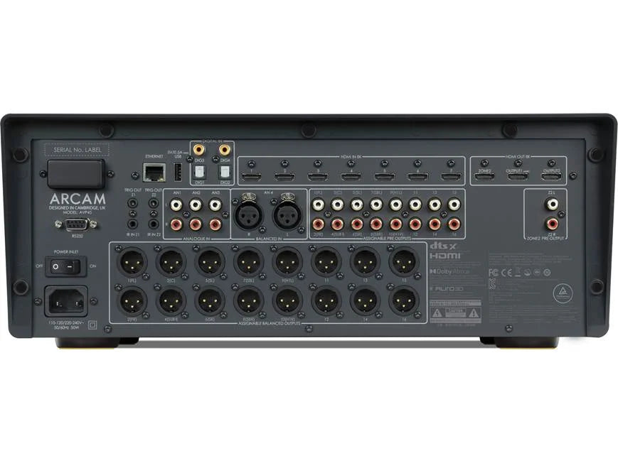 ARCAM AVP45 rear view