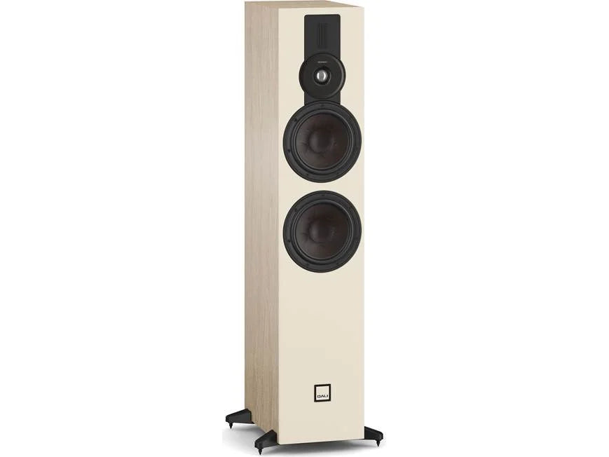 Dali Sonik 7 speakers in natural oak