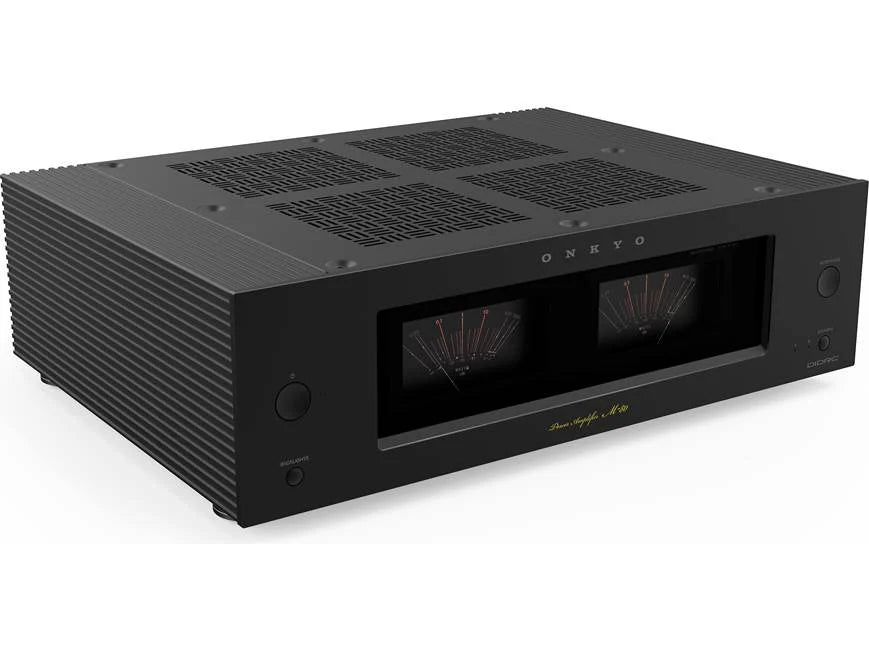 Onkyo Icon M-80 Stereo power amplifier Black-angled view
