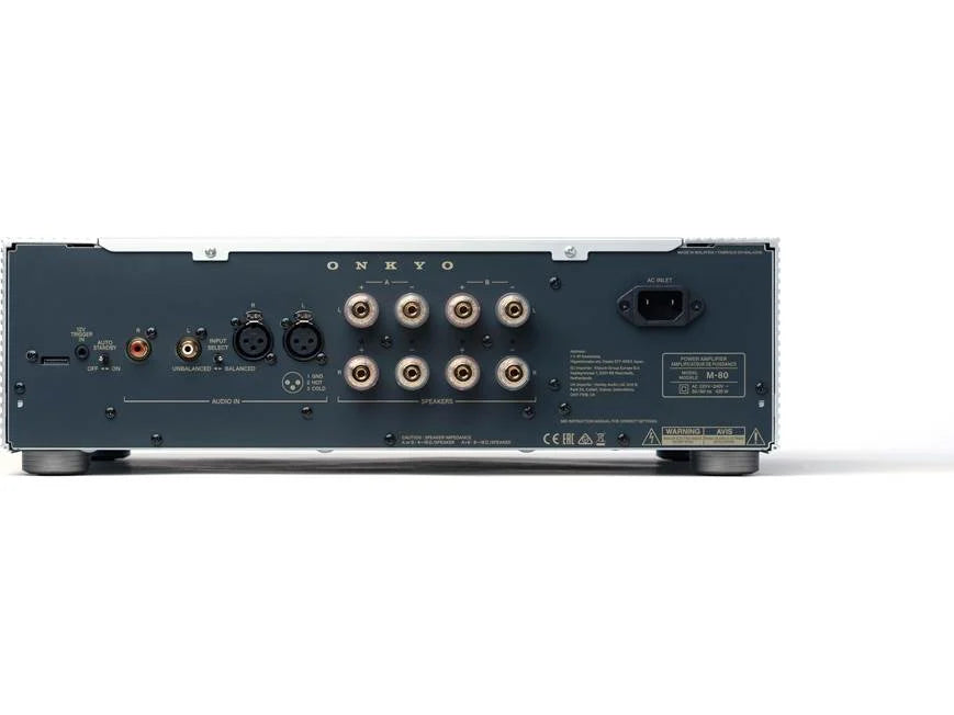 Onkyo Icon M-80 Stereo power amplifier – Audio Solutions Onkyo Icon M-80 Stereo power amplifier – Audio Solutions