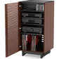 Chocolate Stained Walnut front view
