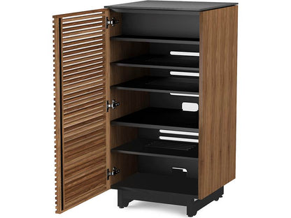 Natural Walnut open front view