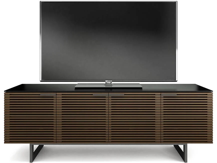 BDI Corridor 8179 chocolate walnut finish front view