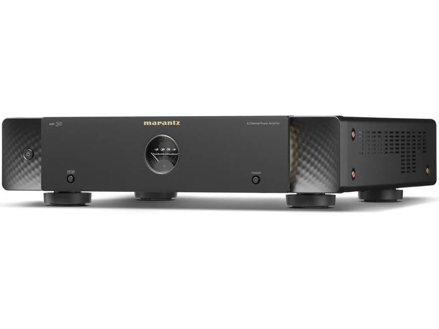 Marantz AMP 30 6-channel power amplifier angled front view