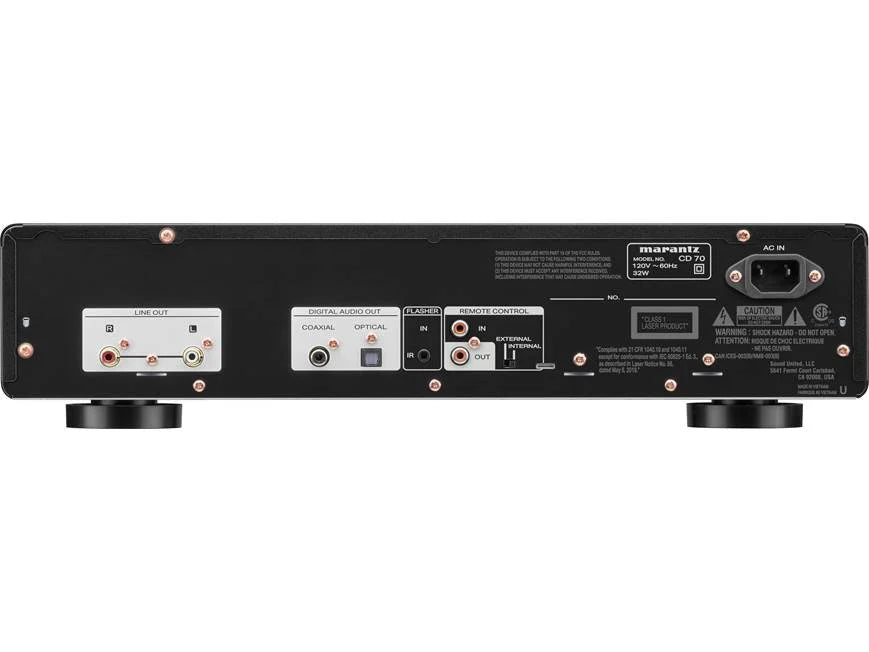 Marantz CD 70 rear view