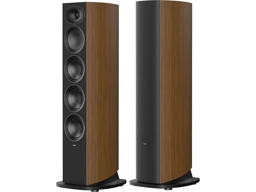 Revel Performa4 F346 walnut front view