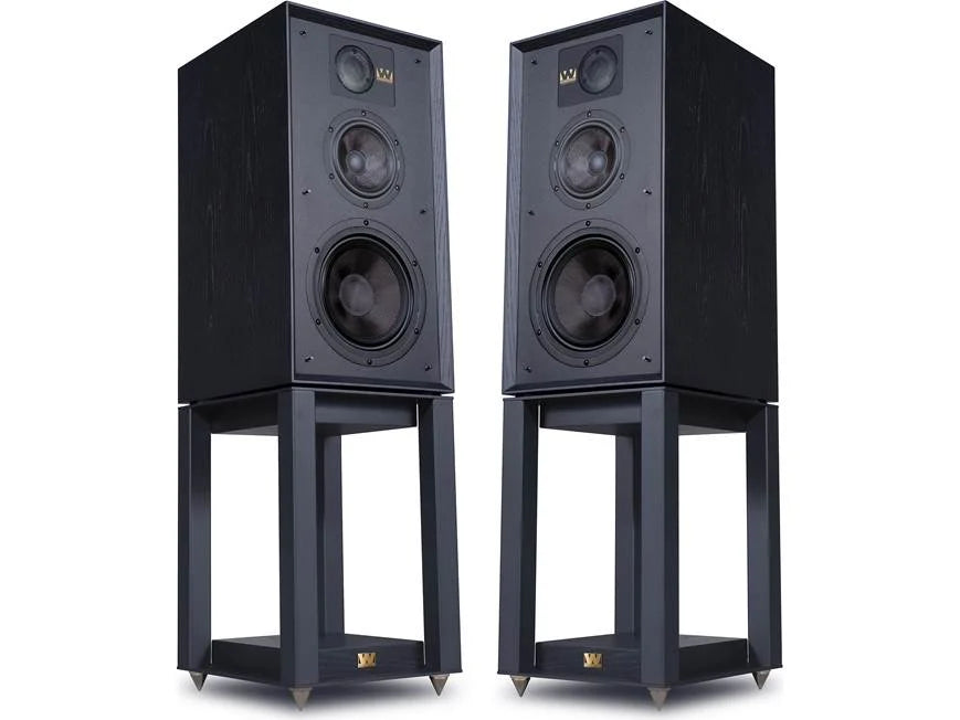 Wharfedale LINTON Matched pair of stand-mount speakers with speaker stands