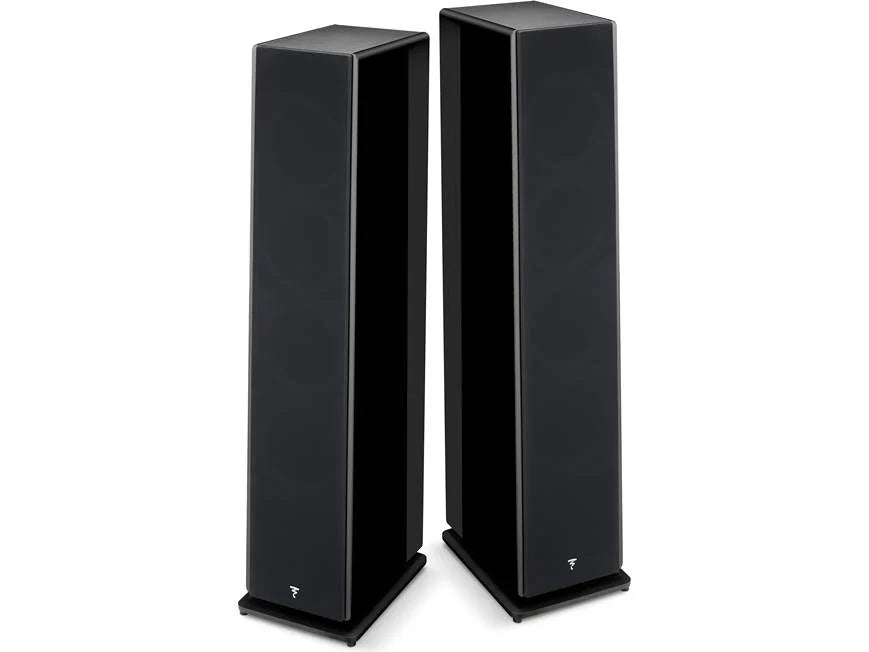 Focal Omada N3 3-Way Floorstanding Loudspeaker with grilles on