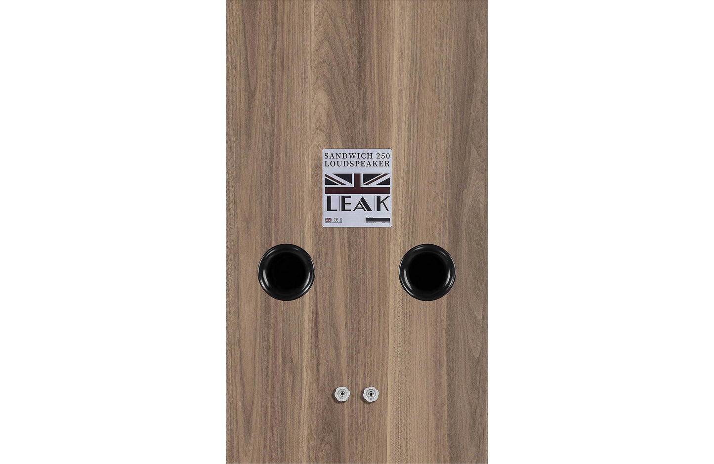 LEAK Sandwich 250 Standmount Loudspeakers - Walnut - Pair
