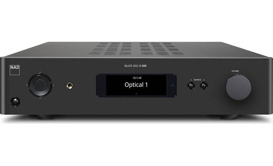 NAD C 658 BluOS™ network player/preamp/DAC with Wi-Fi and Bluetooth