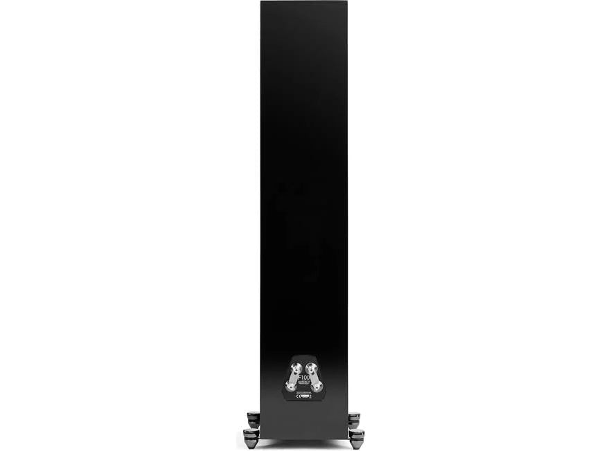 Martin Logan Motion XT F100 Floorstanding Speaker Gloss Black rear view