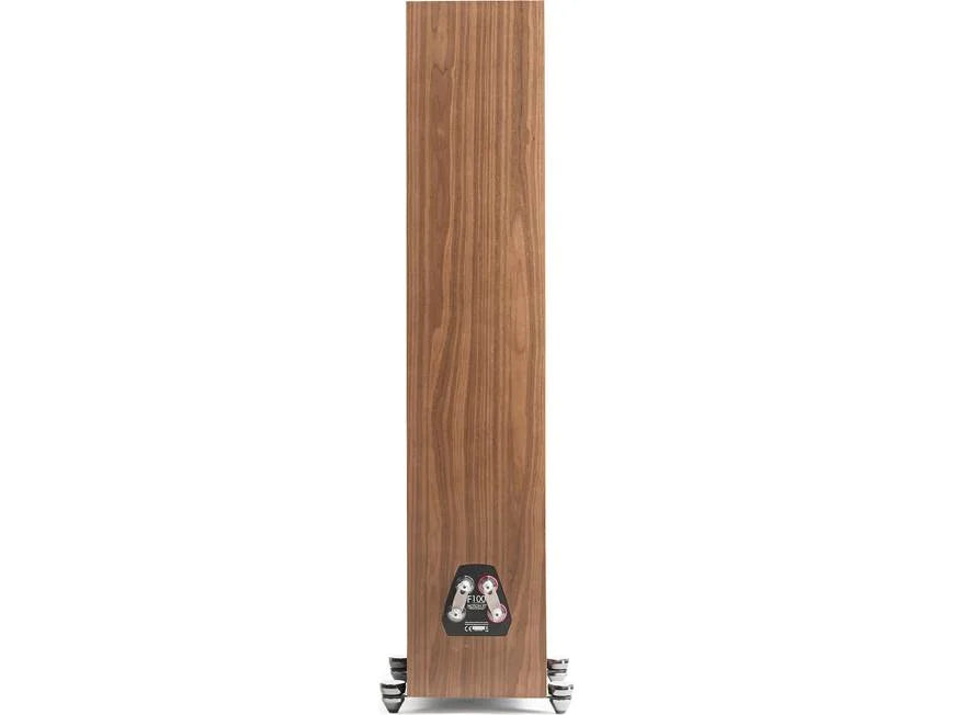 Martin Logan Motion XT F100 Floorstanding Speaker Walnut rear view