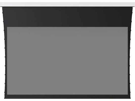 Screen Innovations Solo 3 Indoor Motorized, tab-tensioned projector screen with Slate® gray fabric
